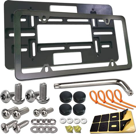 metal bracket plate|universal license plate mounting bracket.